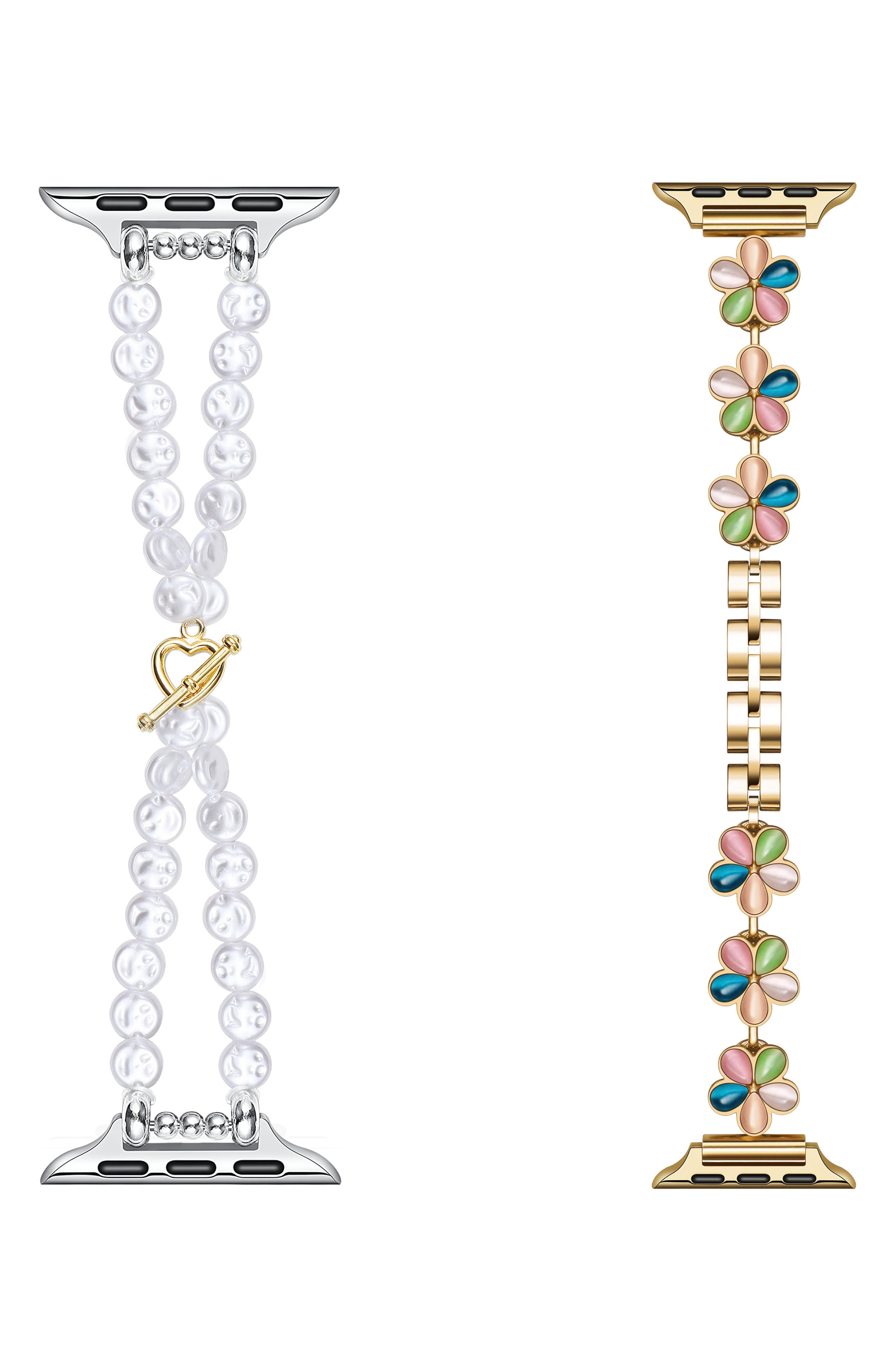 Posh Tech 2-Pack June & Eloise Assorted Apple Watch® Watchbands
