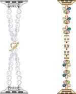 Posh Tech 2-Pack June & Eloise Assorted Apple Watch® Watchbands