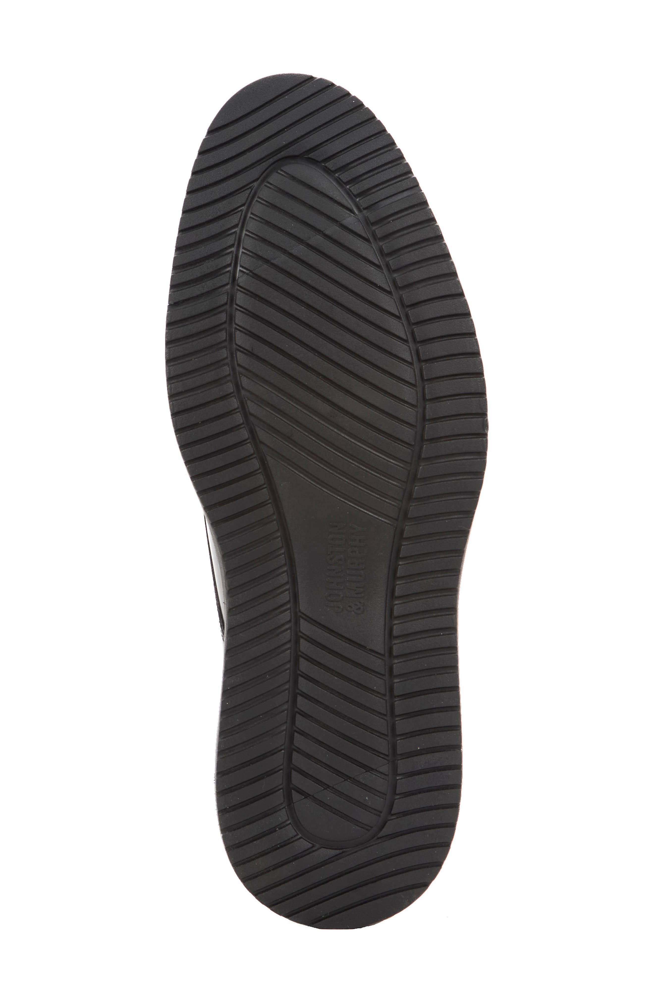 Johnston & Murphy Hodges Plain Toe Derby, Alternate, color, Black