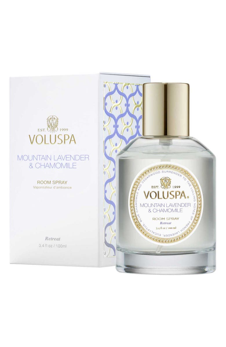 Voluspa Mountain Lavender & Chamomile Room Spray, Alternate, color, Mountain Lavender & Chamomile