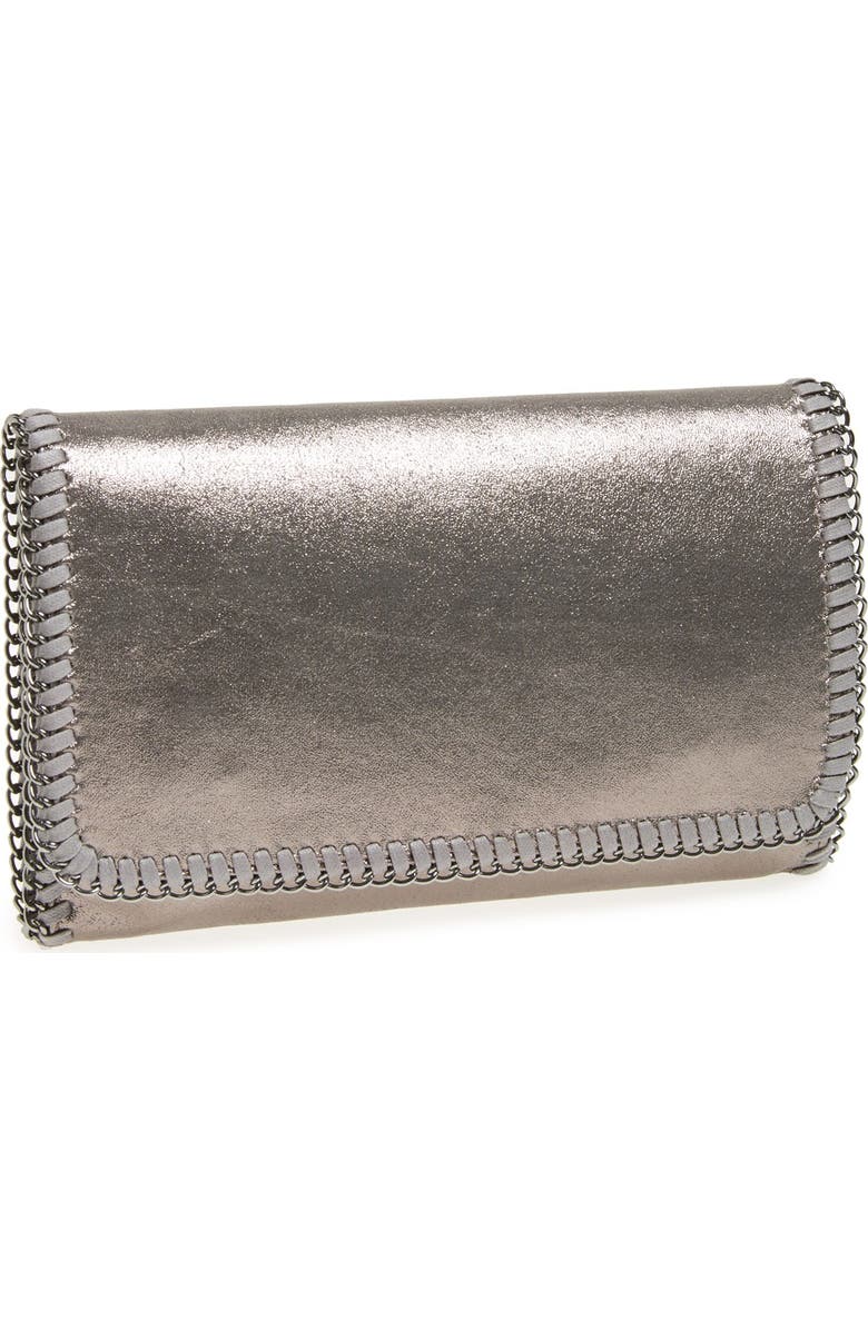 Phase 3 'Metallic Chain' Foldover Clutch, Main, color,