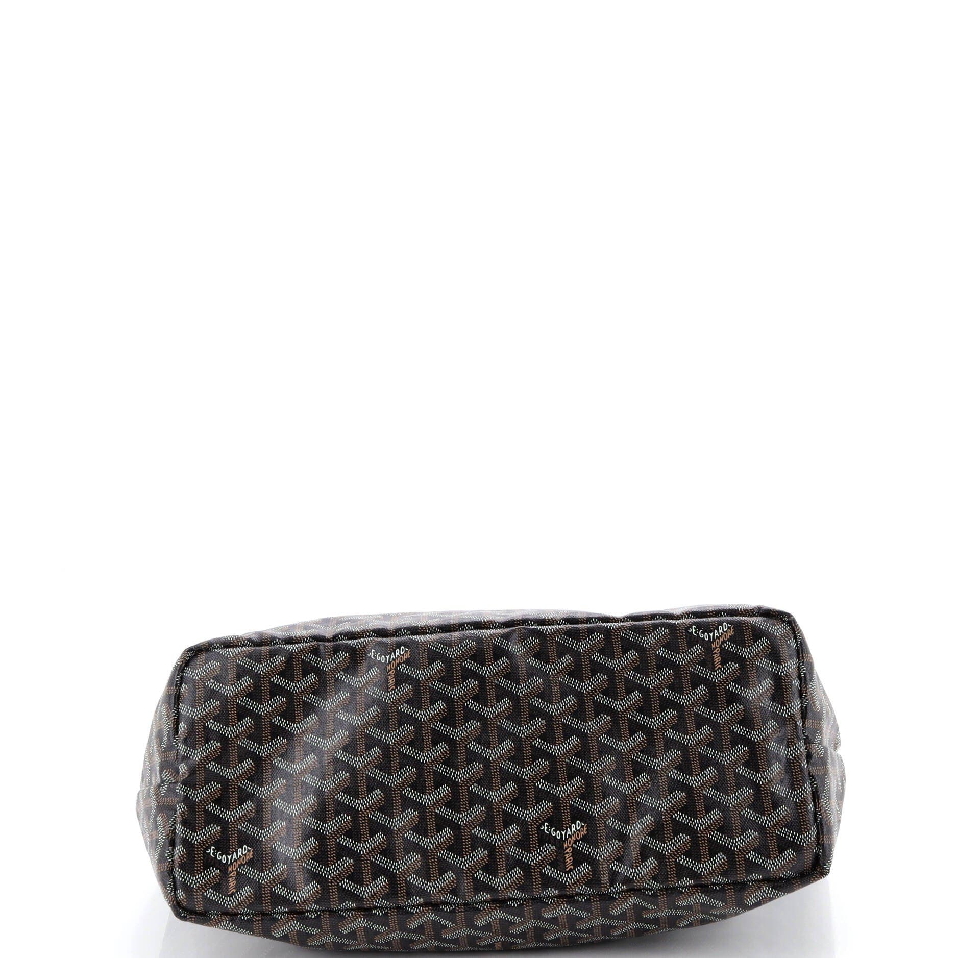 Pre-Owned Goyard Saint Louis Tote Coated Canvas PM, Alternate, color, Black