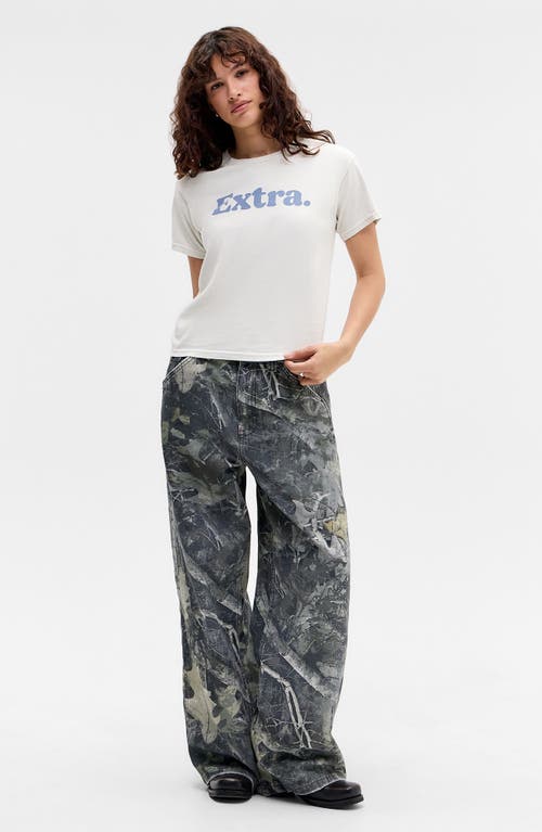 Bdg Urban Outfitters Extra Relaxed Graphic T-shirt In White
