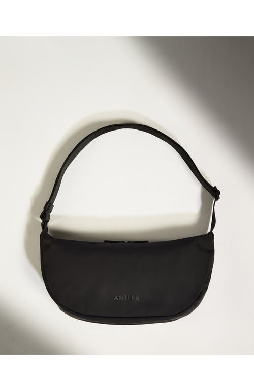 Antler Icon Slingbag In Black