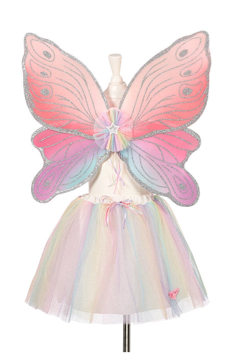 Souza Carlina Fairy Costume, Skirt and Wings Set, Main, color, Pink