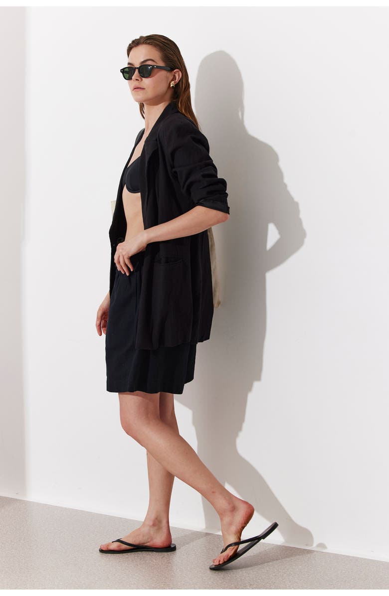 Gottex Beach Life Terra Bermuda Short Cover-Up, Alternate, color, Black