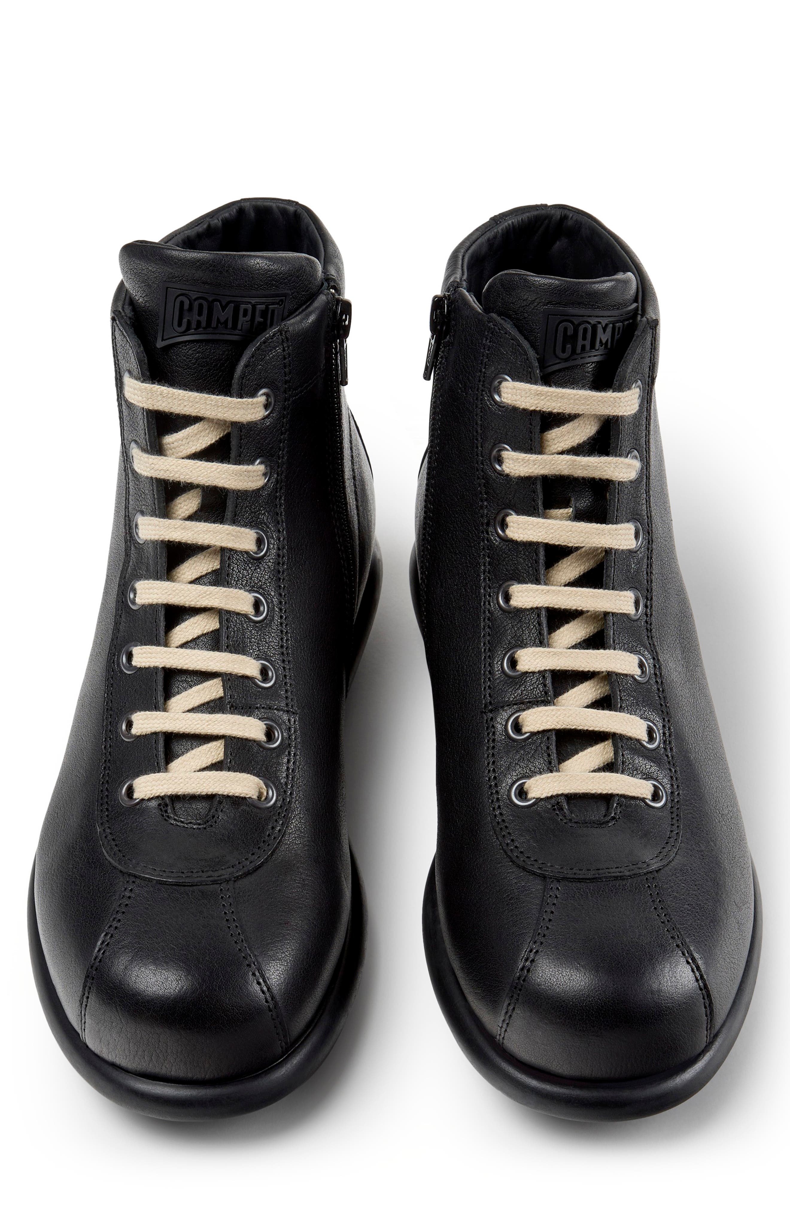 Pelotas Ariel Leather Boot, Alternate, color, BLACK