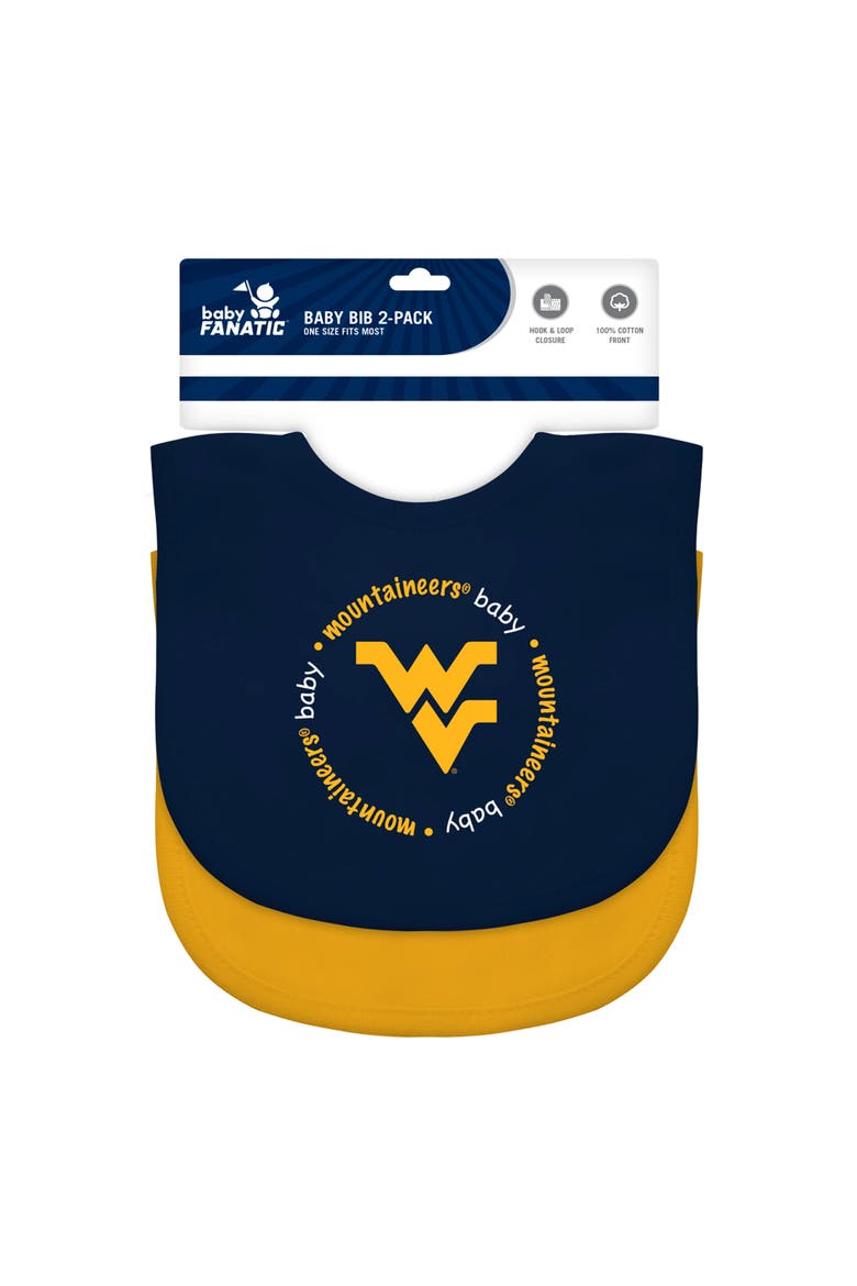 West Virginia - Baby Bibs 2-Pack, Alternate, color, Navy