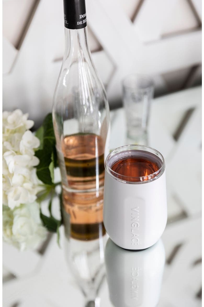 Stemless Wine Glass, Alternate, color, WHITE