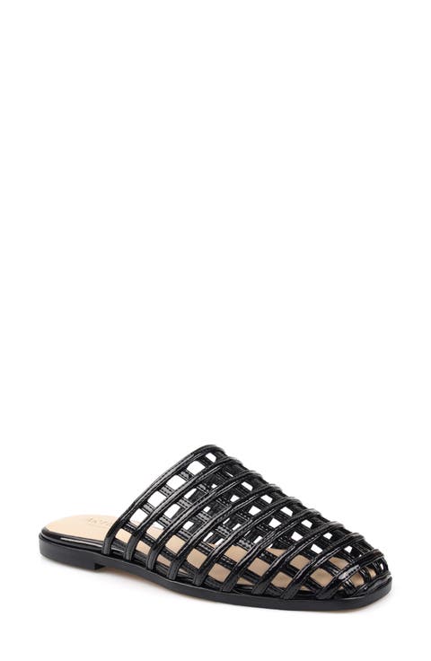 Shiraz Faux Leather Mule