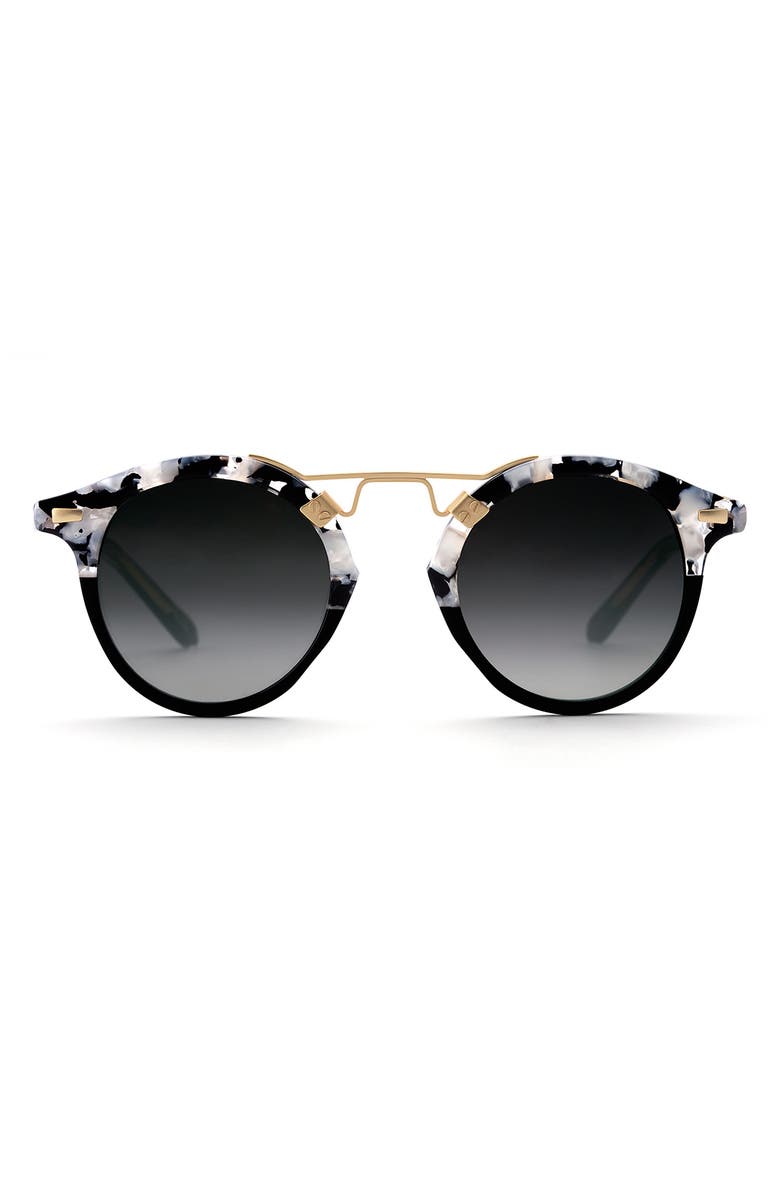 KREWE St. Louis 46mm Round Sunglasses, Main, color,