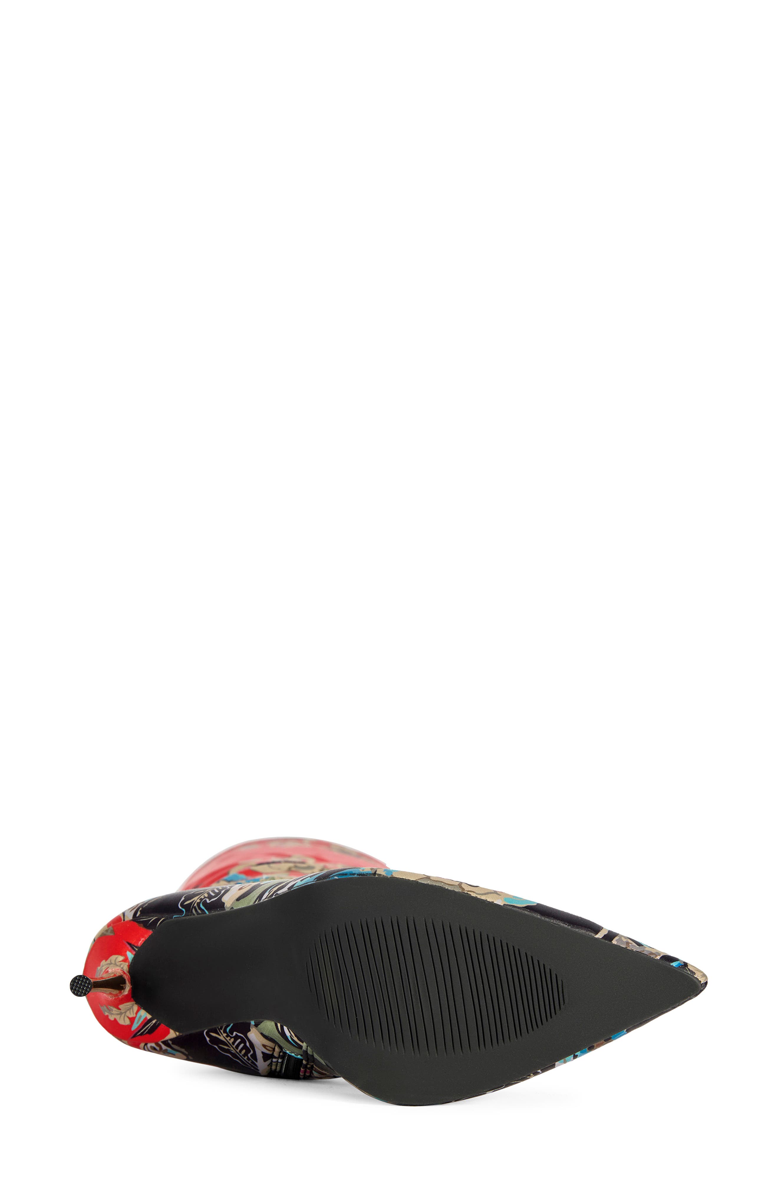Florique To the Knee Boot, Alternate, color, BLACK MULTI