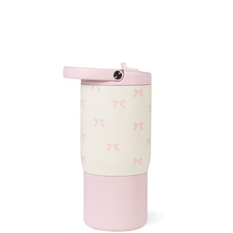 Kids 14 oz Sport Water Bottle - Stainless Steel, Insulated, 100% Leakproof, With Carry Handle, BPA-Free, Kid-Friendly Design