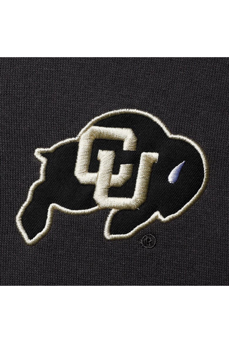 Men's Colosseum Charcoal Colorado Buffaloes Tortugas Logo Quarter-Zip Jacket, Alternate, color, Charcoal