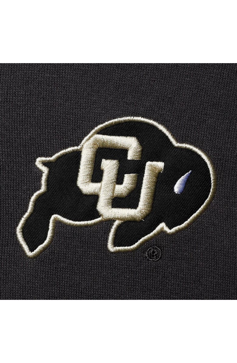 COLOSSEUM Men's Colosseum Charcoal Colorado Buffaloes Tortugas Logo Quarter-Zip Jacket, Alternate, color, Charcoal