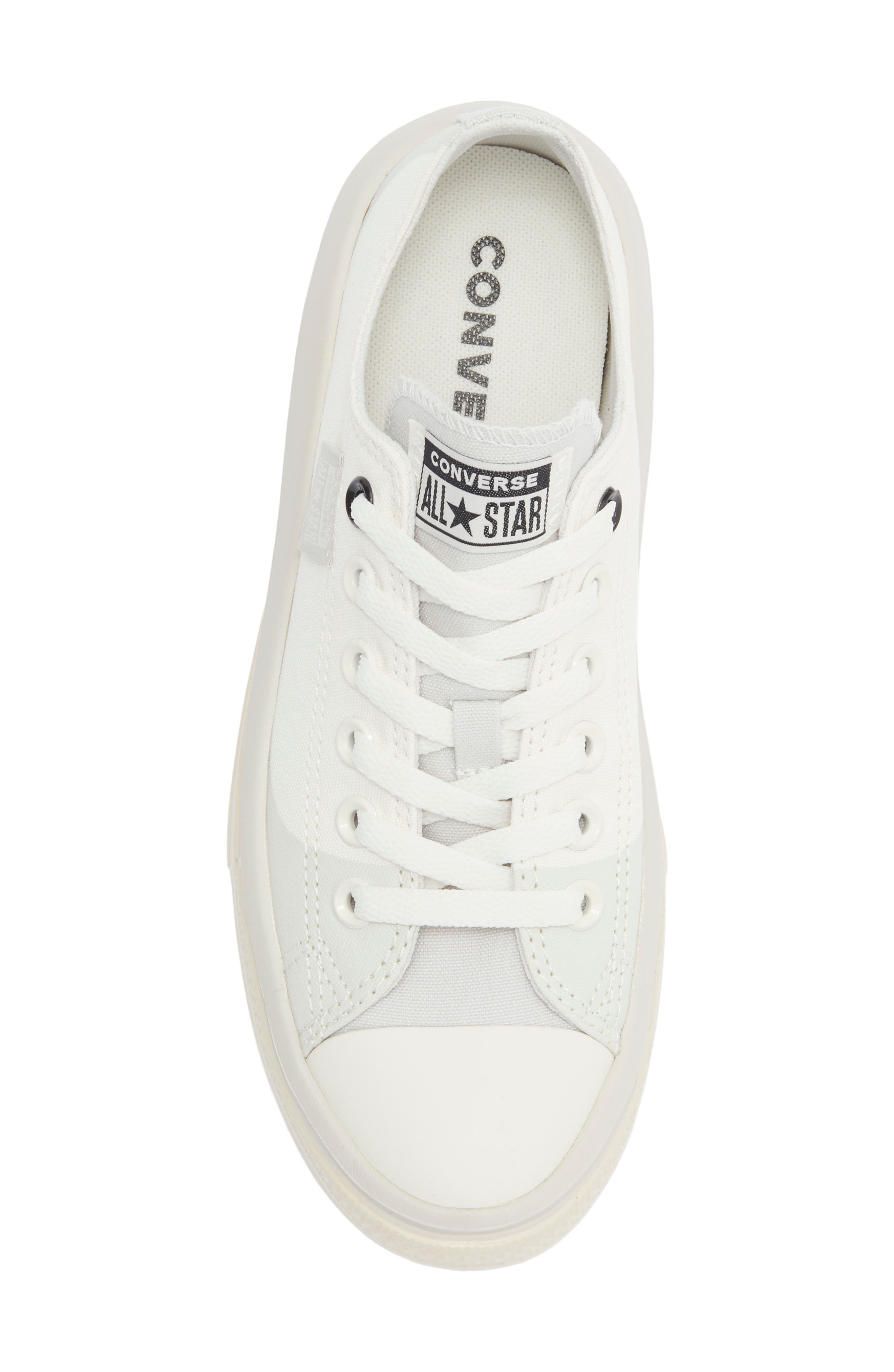 Converse Chuck Taylor<sup>®</sup> All Star<sup>®</sup> Move Low Top Platform Sneaker, Alternate, color, Vintage White/ Barely Grey
