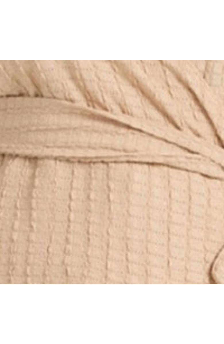 FASHION-SZN CURVE Kimono Wrap Front Belted Top, Alternate, color, Stone