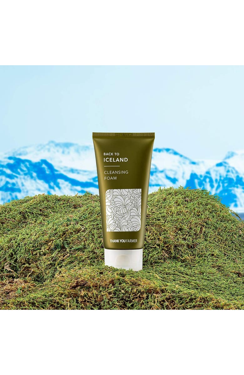 THANK YOU FARMER Back To Iceland Cleansing Foam, Alternate, color, White