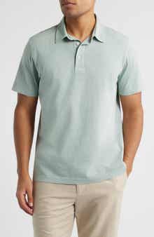 Treasure & Bond Solid Cotton Jersey Polo