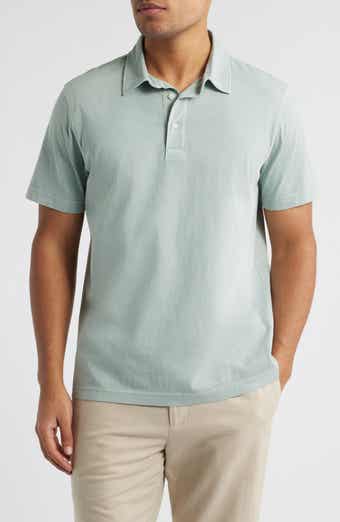 Treasure & Bond Solid Cotton Jersey Polo