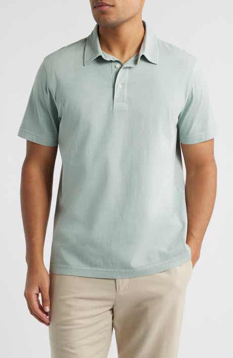 Treasure & Bond Solid Cotton Jersey Polo