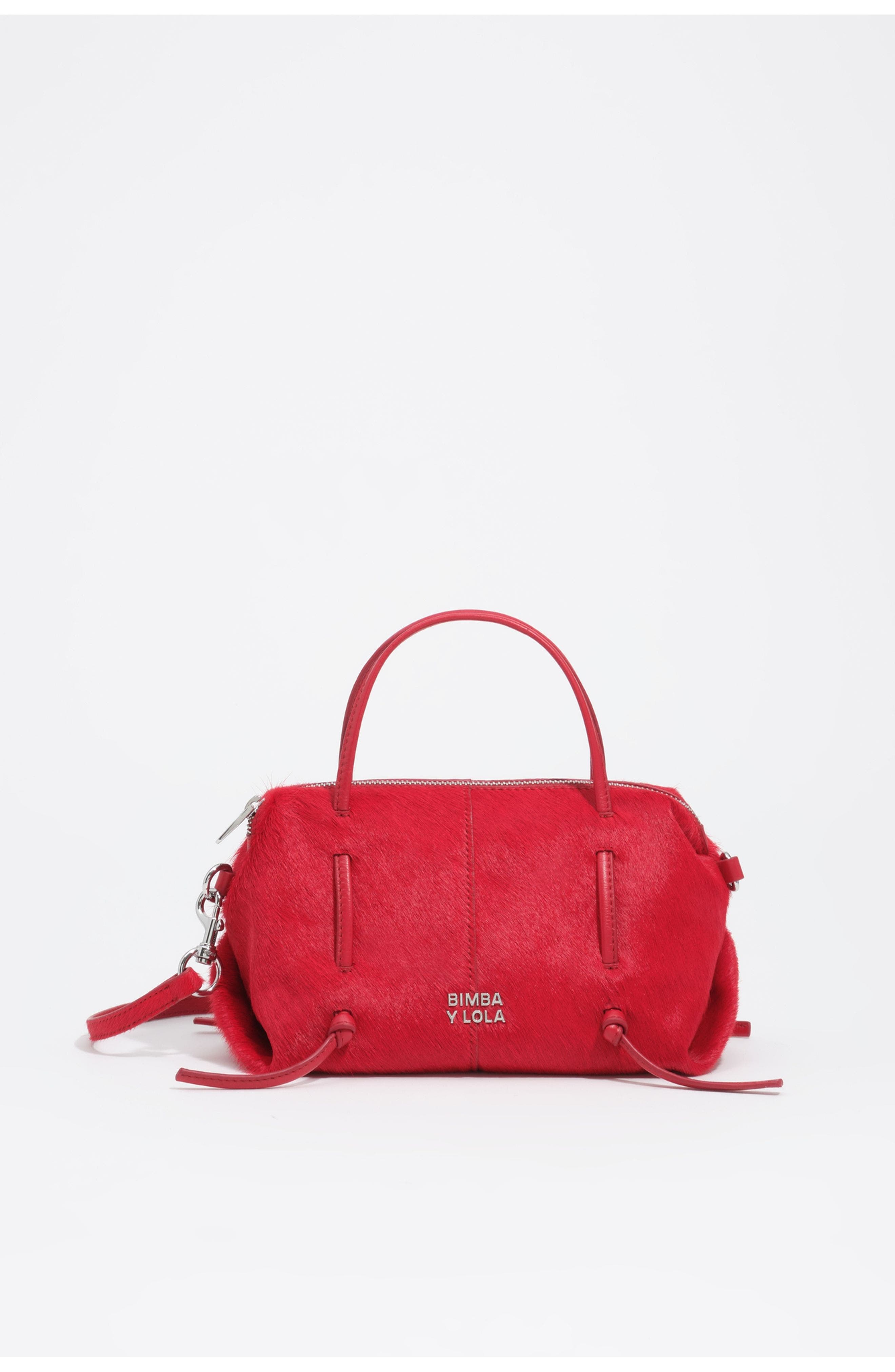 Mini Fur Lolita Bag, Alternate, color, LAVA