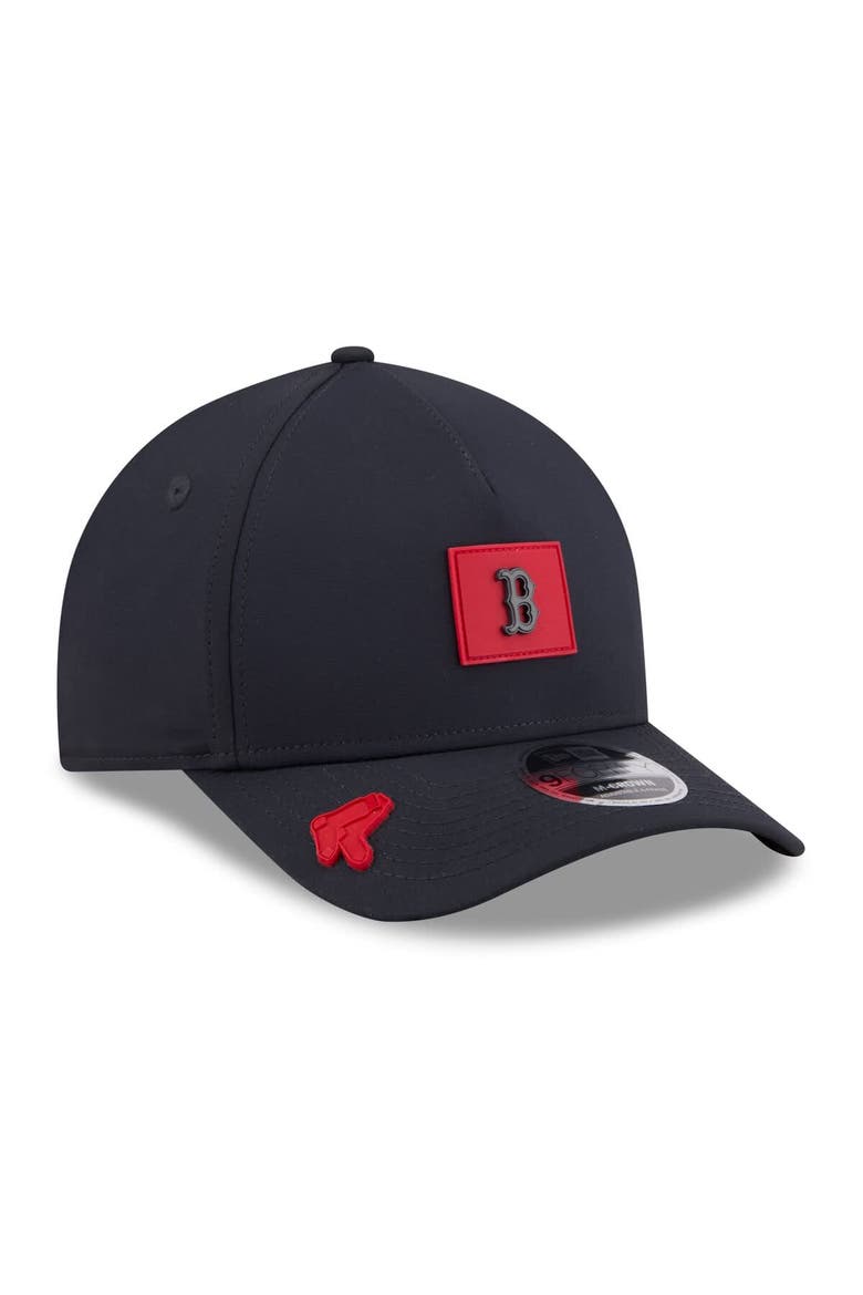Men's New Era  Navy Boston Red Sox 2026 Clubhouse 9FORTY A-Frame Adjustable Hat, Alternate, color, Navy