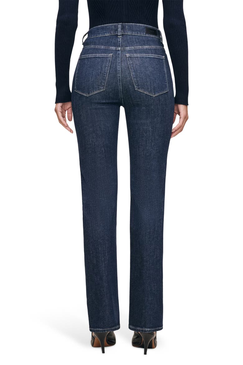Halle Straight Instasculpt™ High Rise Jeans, Alternate, color, CRESCENT HARBOR