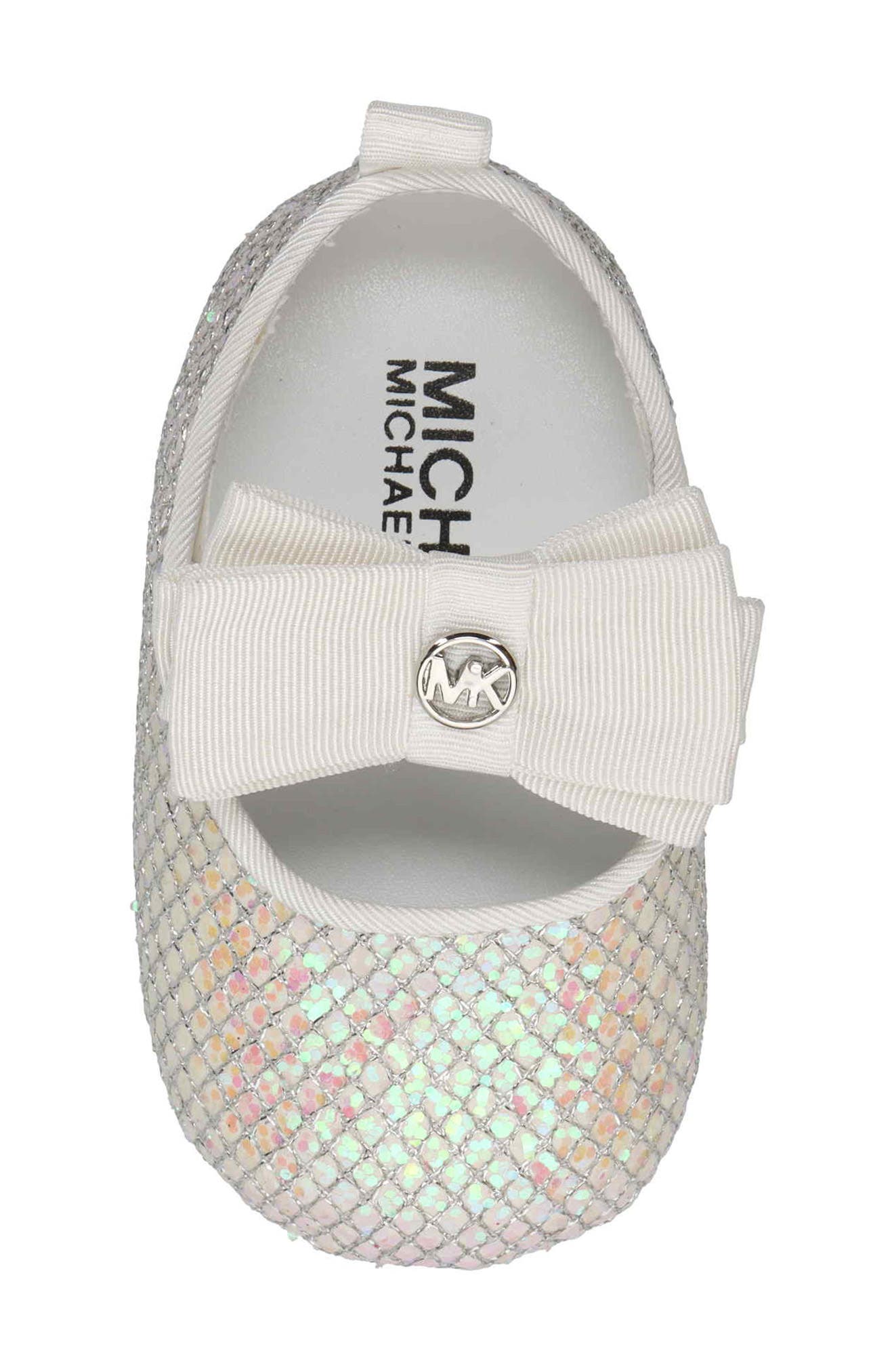 MICHAEL Michael Kors Baby Day Mary Jane Crib Shoe, Alternate, color, 