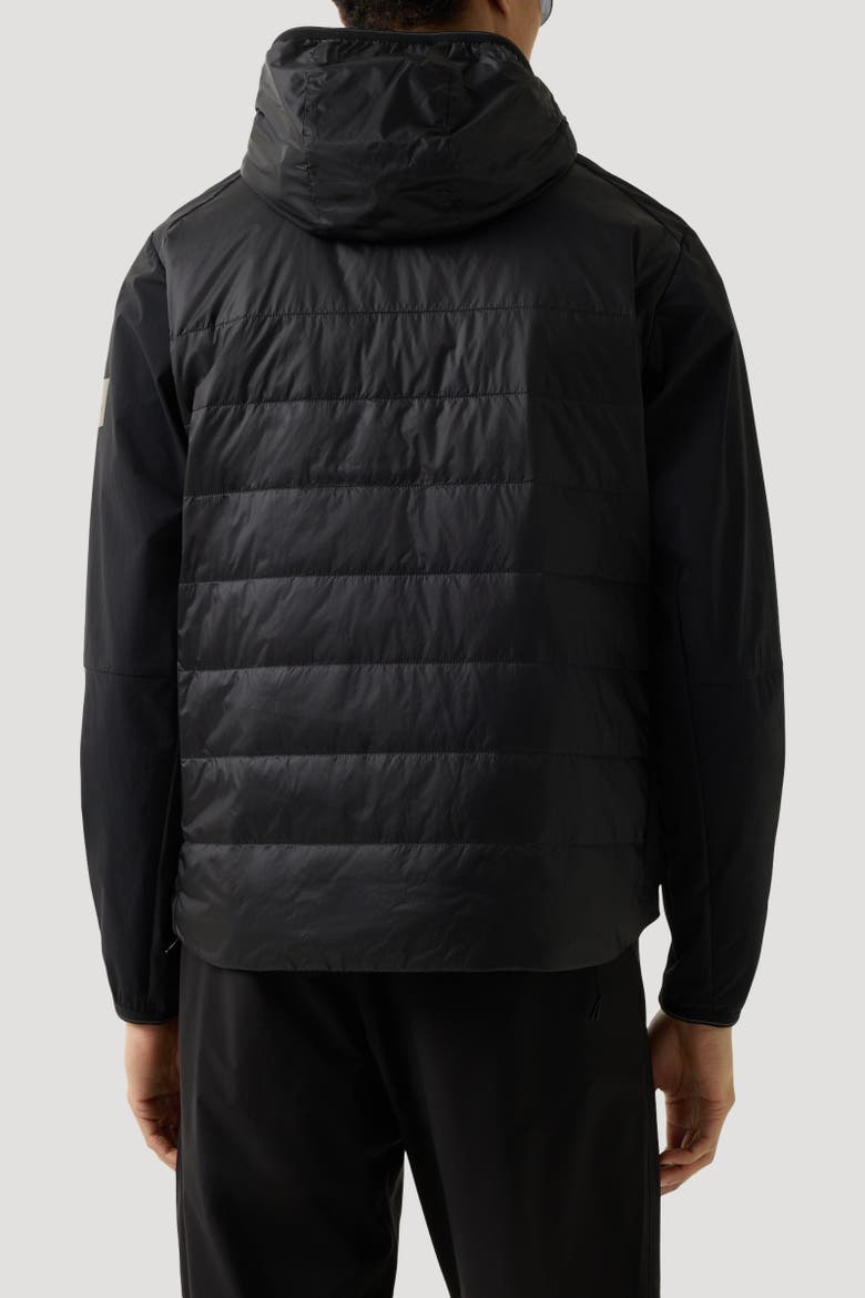 Kegan Hybrid Jacket, Alternate, color, Black