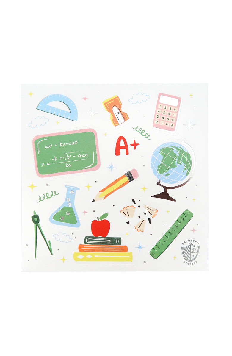 Daydream Society Smarty Pants Subject Stickers, Main, color, Assorted Pre-Pack