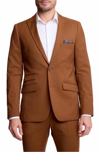 Ashton Slim Fit Peak Lapel Suit Jacket