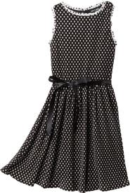 Ava & Yelly Pleisse Dot Shift Dress