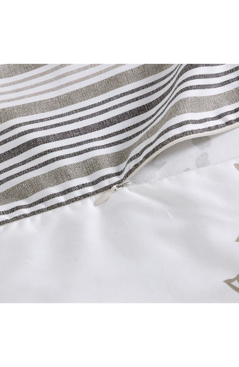 STONE COTTAGE Willow Cotton Sateen Comforter & Sham Set, Alternate, color, Brown