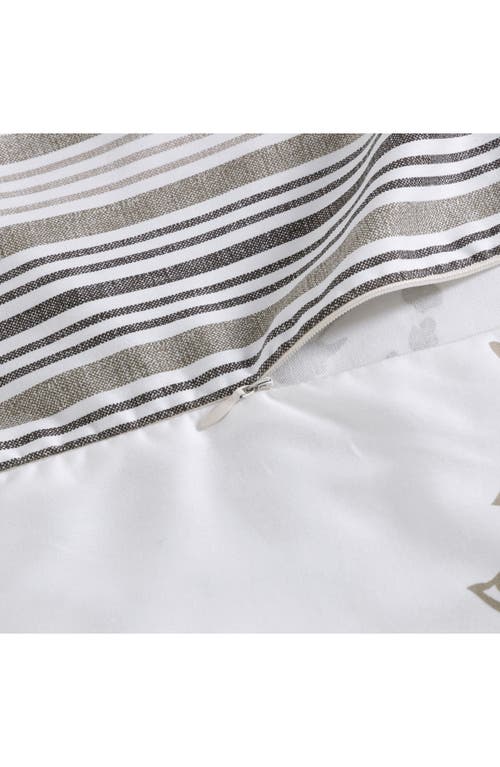 Stone Cottage Willow Cotton Sateen Comforter & Sham Set In Brown