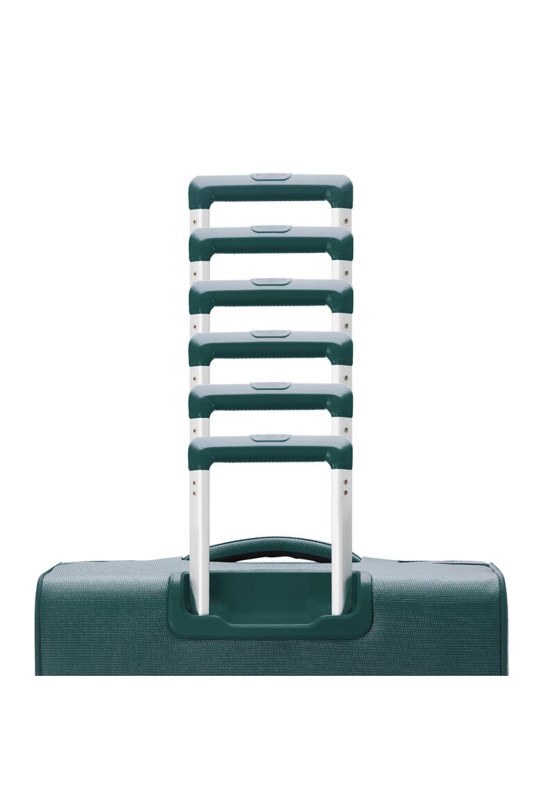UpLIFT Softside Expandable (20"/25") 2 Piece Spinner Luggage Set, Alternate, color, Emerald Green