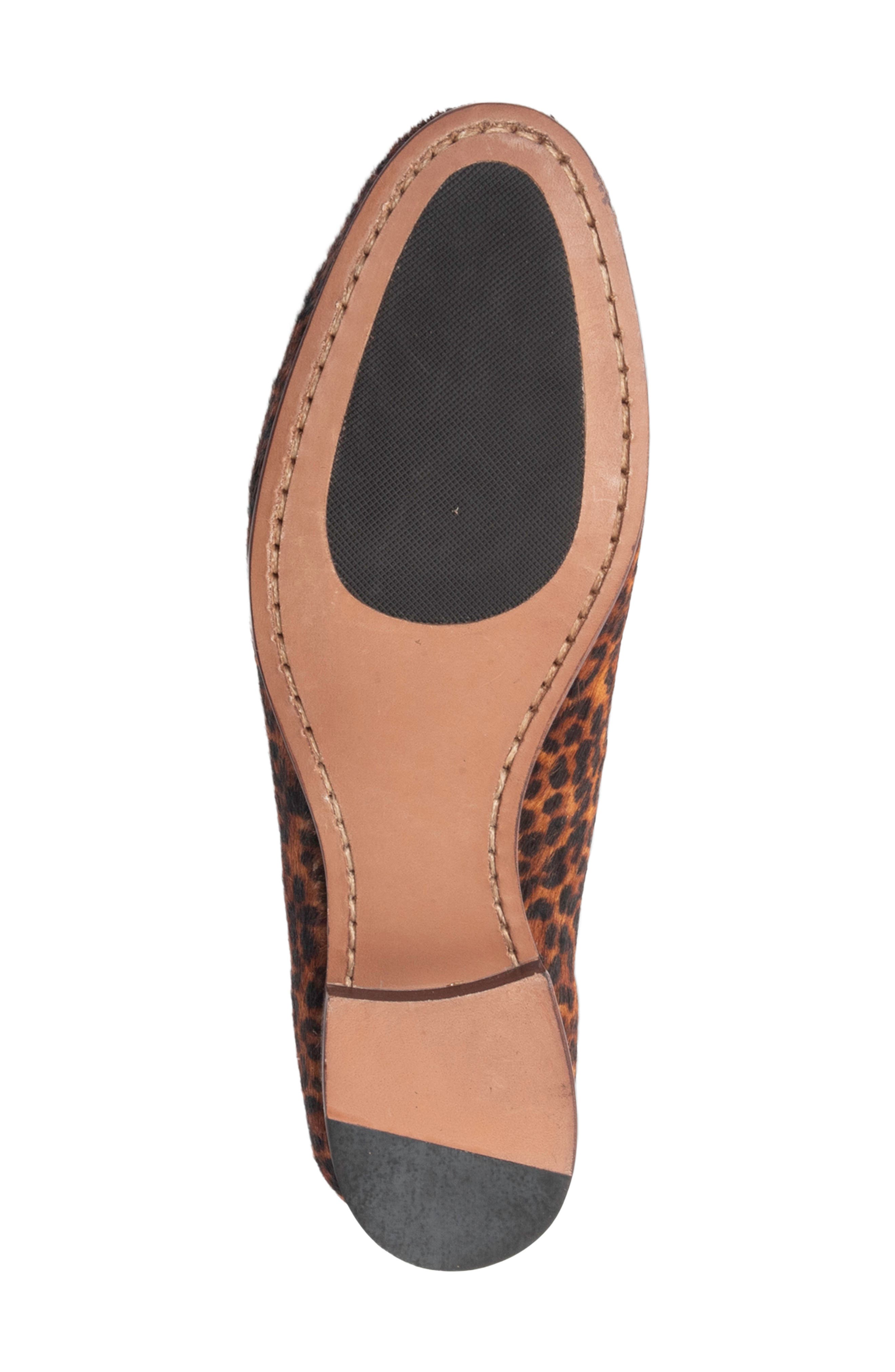 Coco Genuine Calf Hair Loafer, Alternate, color, MINI LEOPARD CALF HAIR