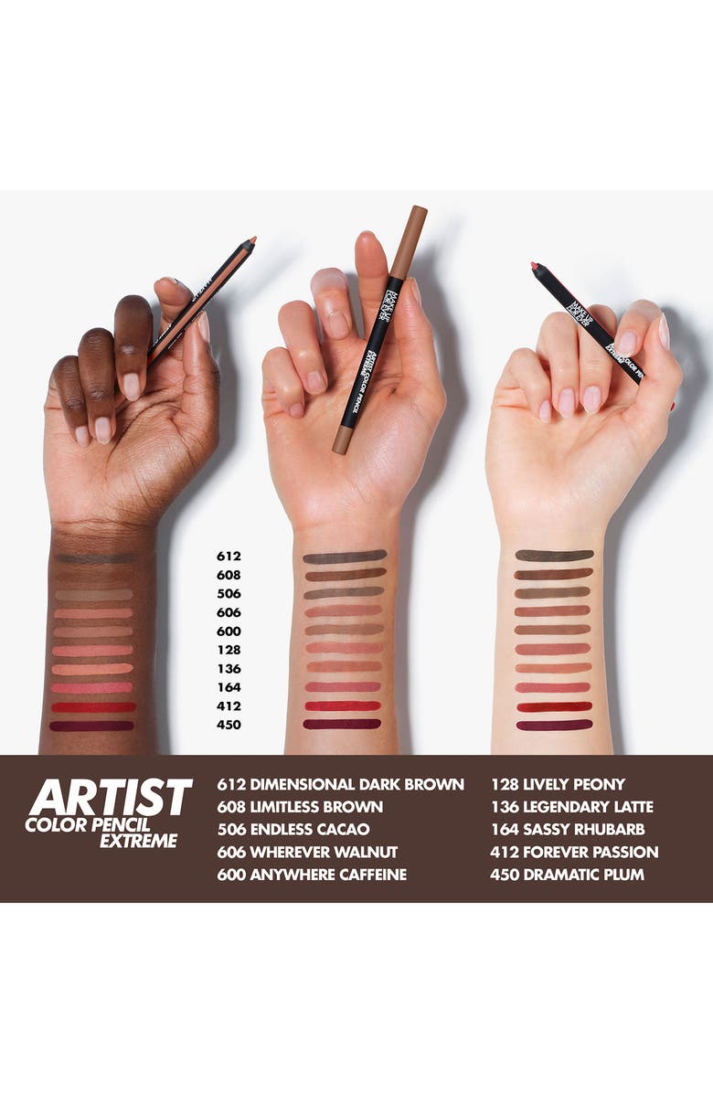 Make Up For Ever Artist Color Pencil Extreme Waterproof Lip Liner, Alternate, color, 506 - Endless Cacao