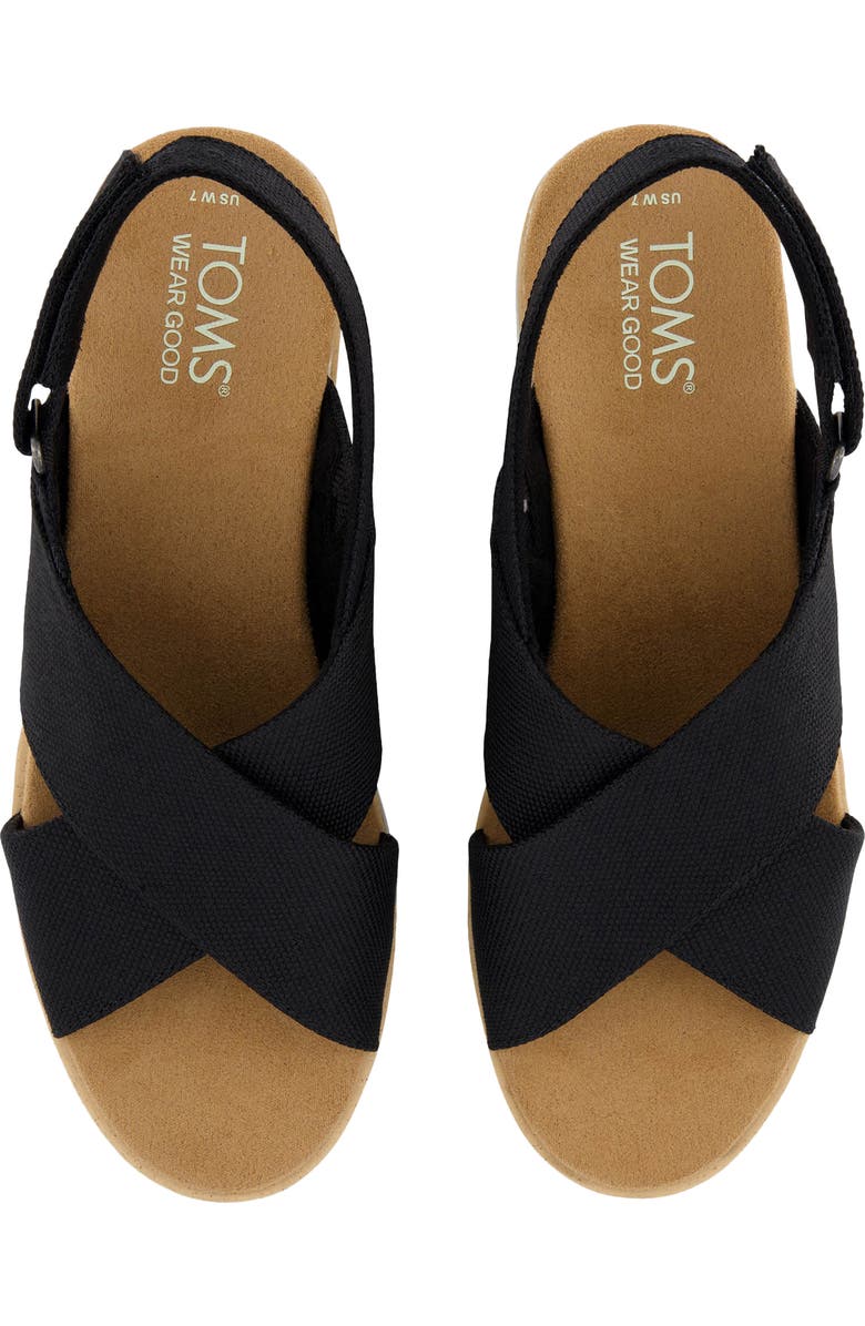 TOMS Diana Crossover Sandal, Alternate, color,