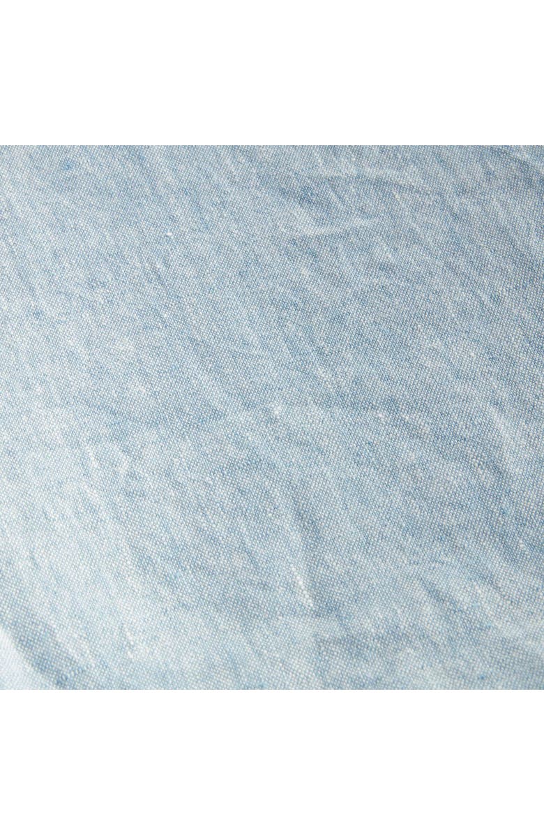 Napa Home & Garden Rayan European Linen Throw, Alternate, color, Blue