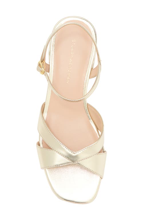 Stuart Weitzman Miami Block Heel Sandal