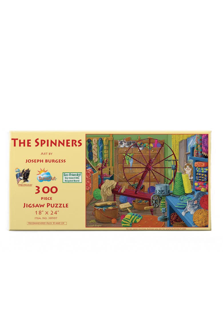 The Spinners 300 piece Jigsaw Puzzle for Adults, Alternate, color, Multicolor