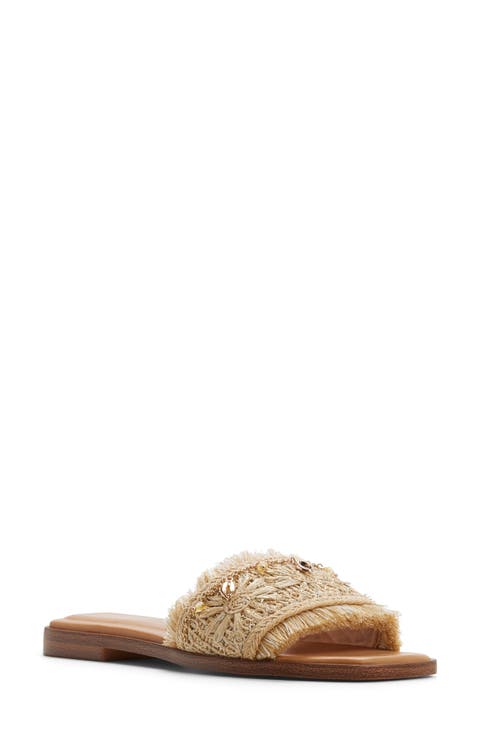 Aurana Embellished Slide Sandal (Women)