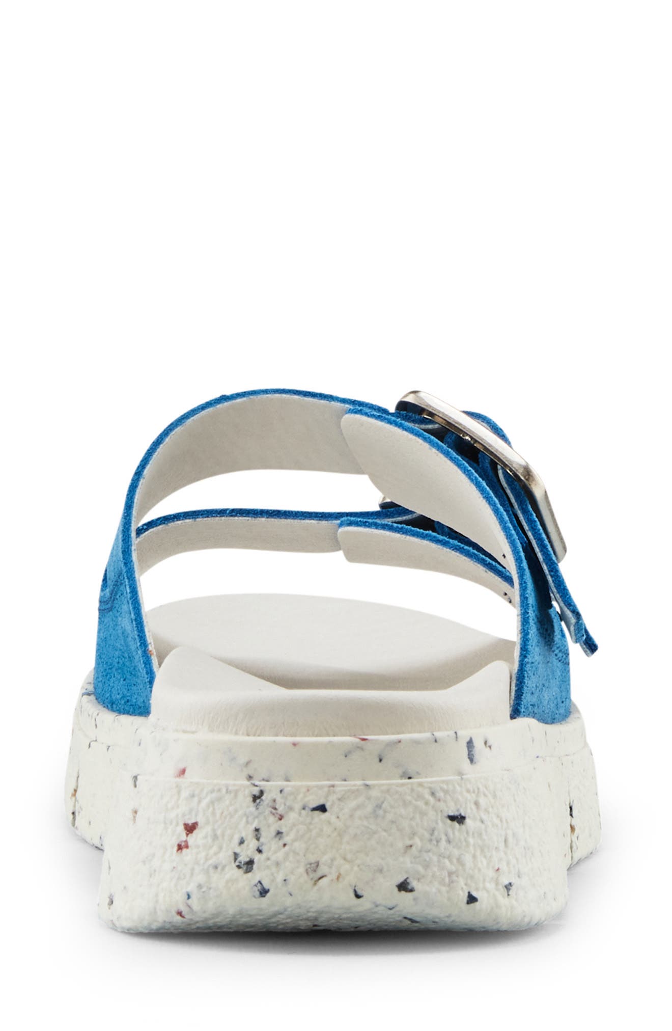 Piera Water Repellent Slide Sandal, Alternate, color, BLUE