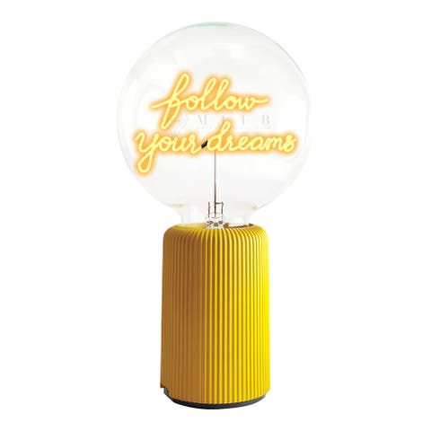 Follow Your Dreams Portable Table Lamp
