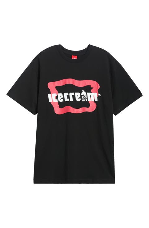 Root Beer Cotton Graphic T-Shirt