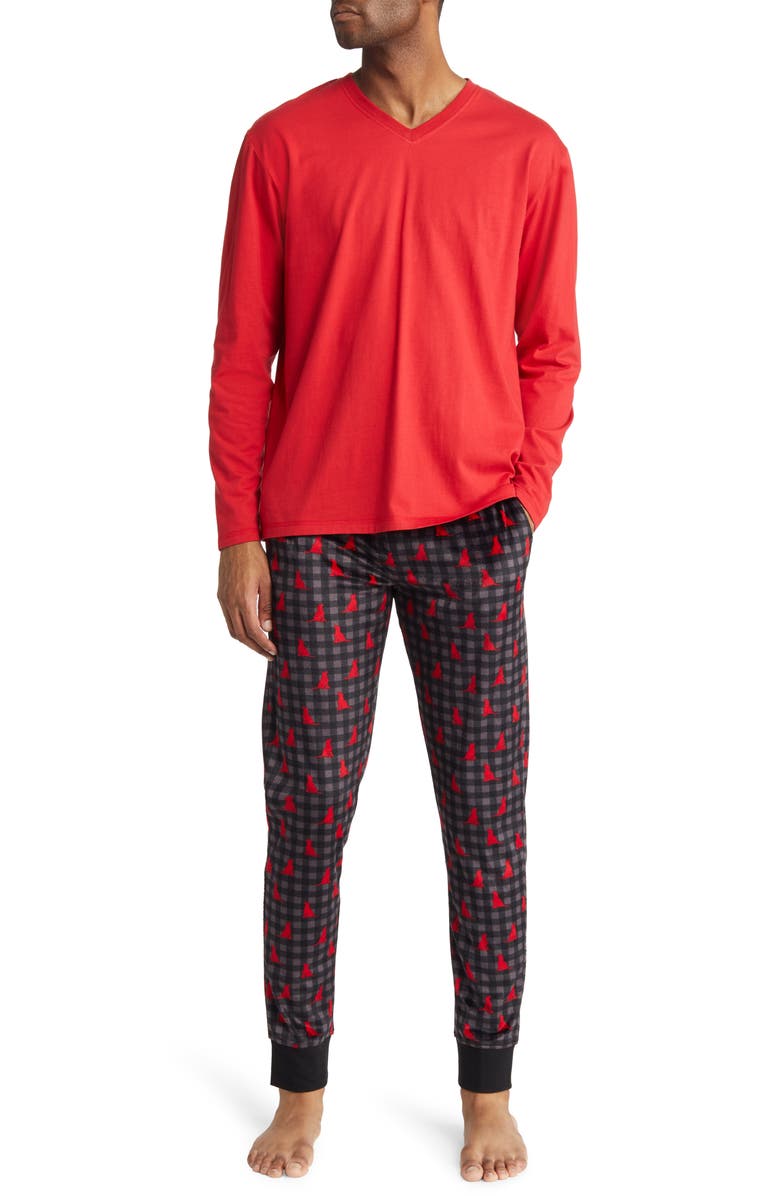Majestic International Chalet Chic Pajamas, Main, color, 