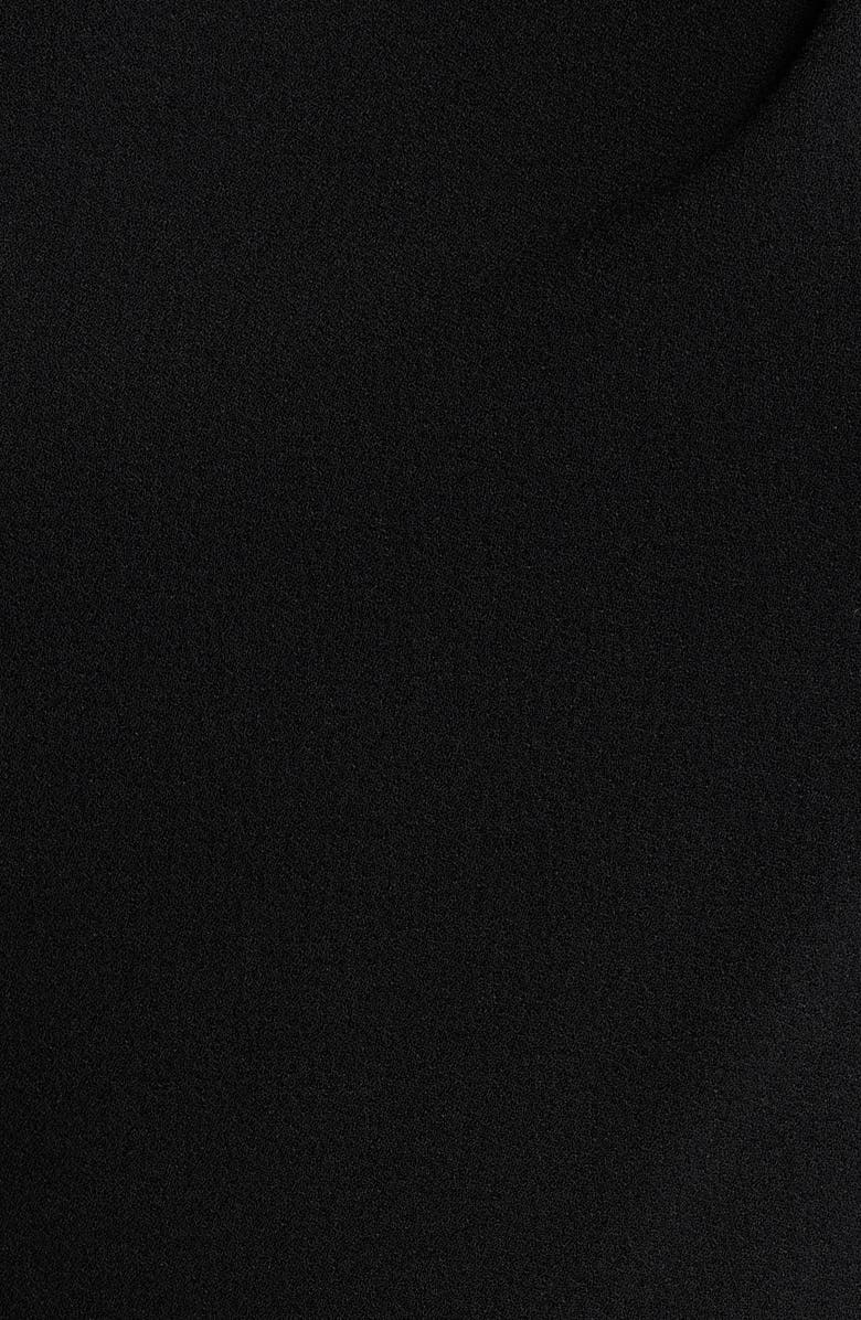 Black Halo Corrine Draped Bodice Wide Leg Jumpsuit, Alternate, color, Black