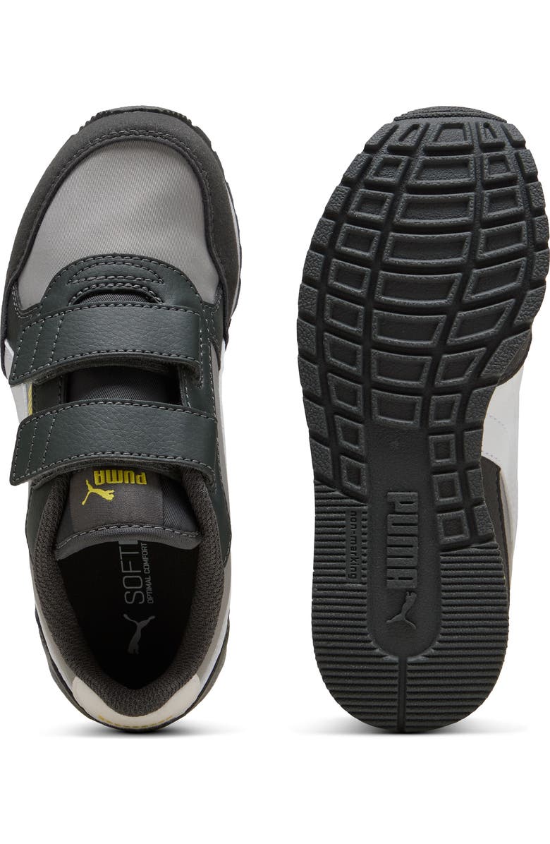 PUMA Kids' St Runner V4 Mesh Sneaker, Alternate, color, Gray Echo/ Puma White/ Gray