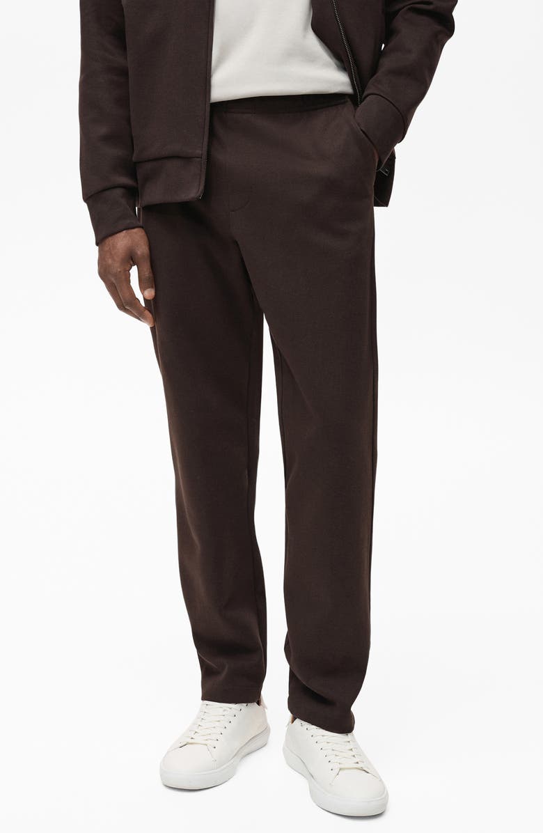 MANGO Solid Joggers, Main, color, 